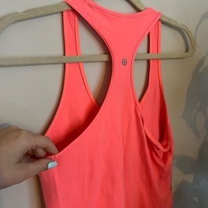 Cool Racerback Tank Top Coral